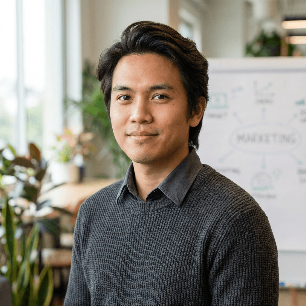 David Chen, marketing director