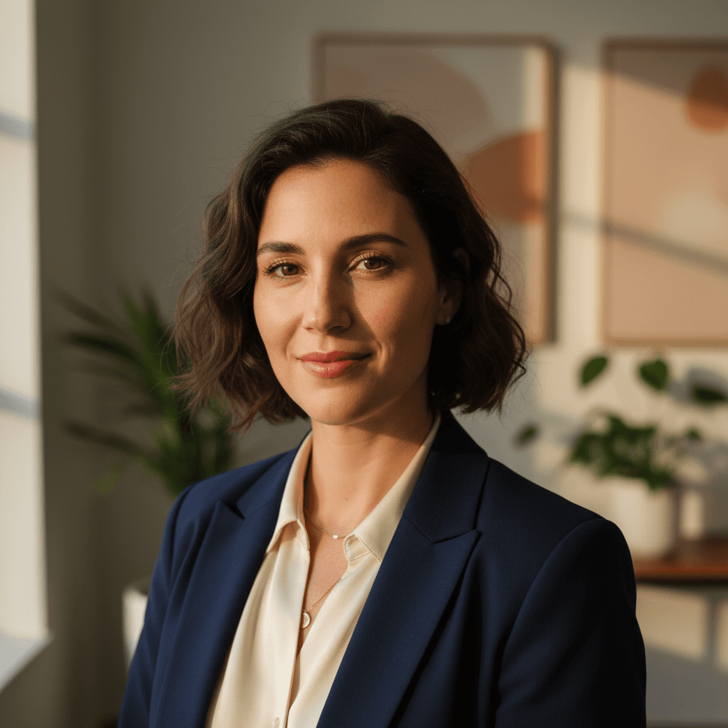 Professional headshot of business professional