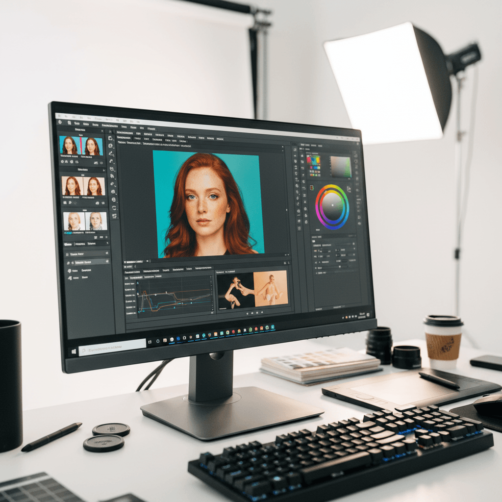 Editing and color-grading images to achieve the perfect final look