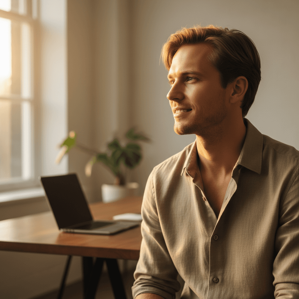 Personal branding portrait for entrepreneurial professional